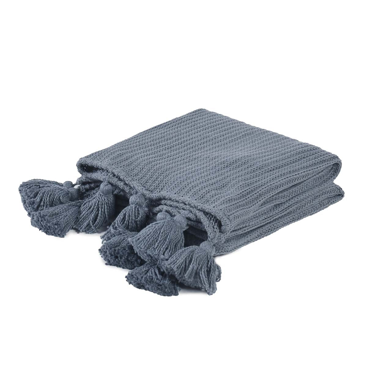 TC Veda Sea Fog Blue Throw - Chapin Furniture