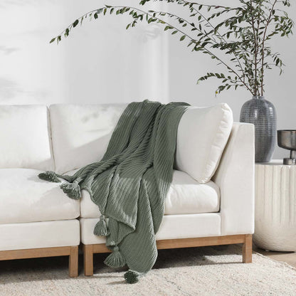 TC Veda Sage Throw - Chapin Furniture