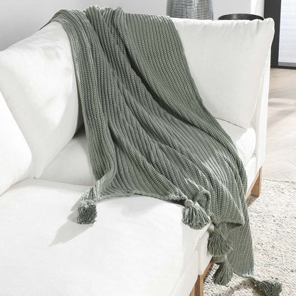 TC Veda Sage Throw - Chapin Furniture
