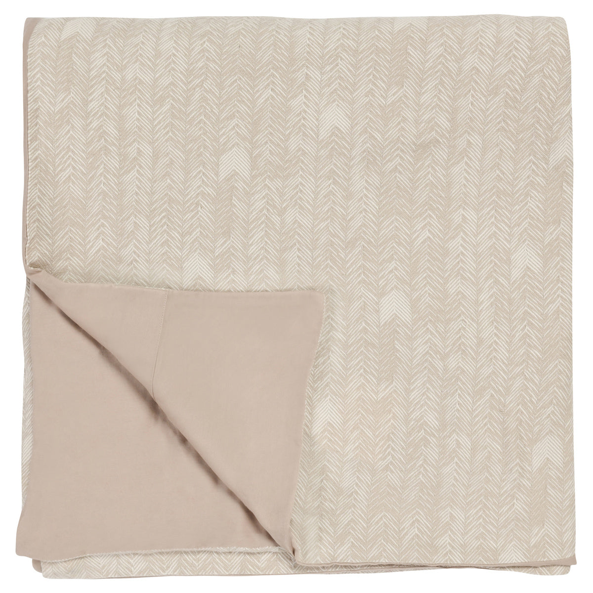 French Herringbone Natural Duvet Collection - Chapin Furniture