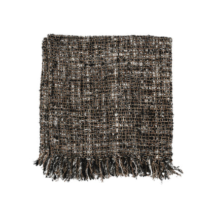Porter Black/Ivory Throw - Chapin Furniture