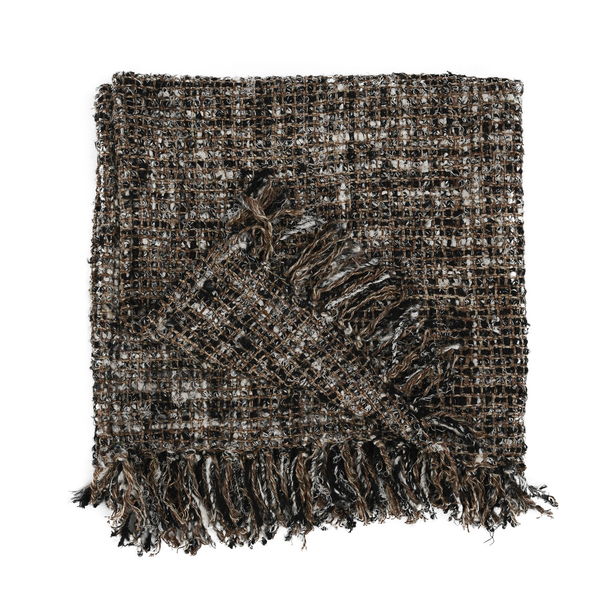 Porter Black/Ivory Throw - Chapin Furniture