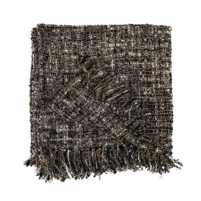 Porter Black/Ivory Throw - Chapin Furniture