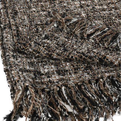 Porter Black/Ivory Throw - Chapin Furniture