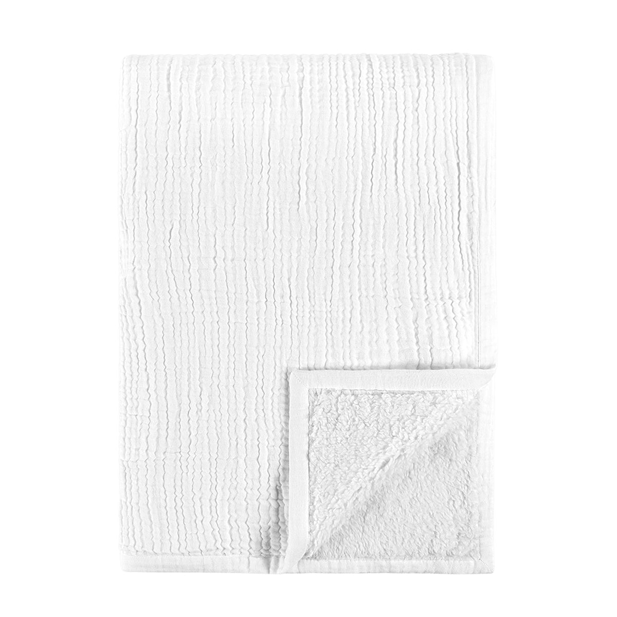 TC Cardiff White Throw - Chapin Furniture