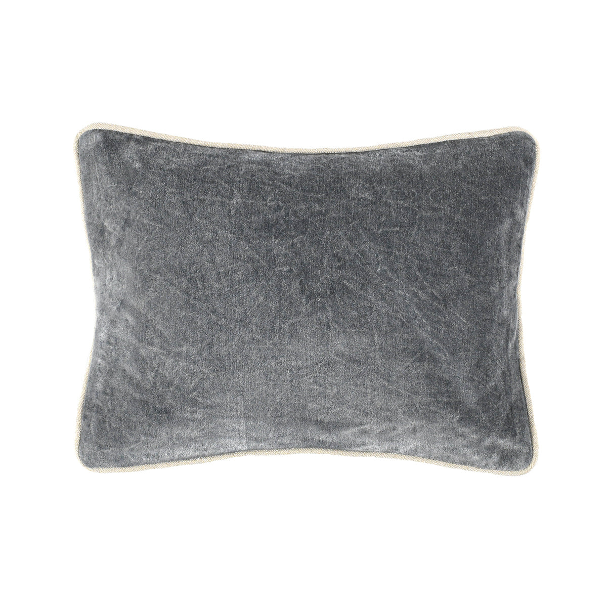 SLD Heirloom Velvet Pillow Stone Gray - Set of 2 - Chapin Furniture