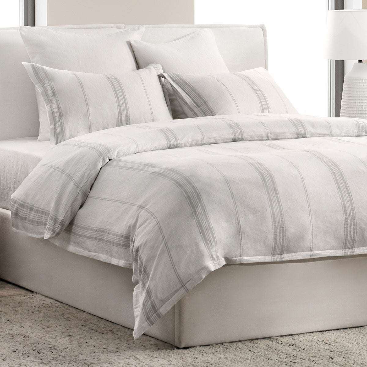 Jayson Gray Stripe Linen Cashmere Collection - Chapin Furniture