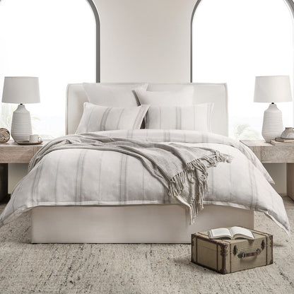 Jayson Gray Stripe Linen Cashmere Collection - Chapin Furniture