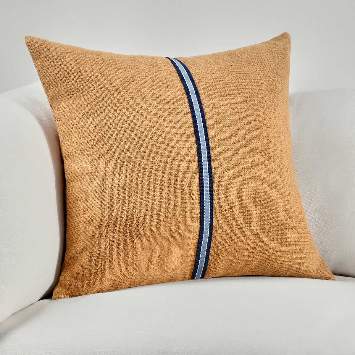 TL Edwin Chestnut Brown/Denim Blue 22x22 - Set of 2 - Chapin Furniture