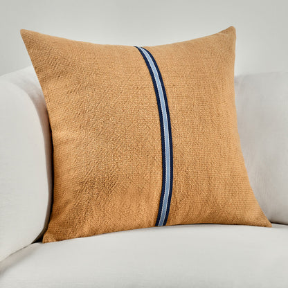 TL Edwin Chestnut Brown/Denim Blue 22x22 - Set of 2 - Chapin Furniture