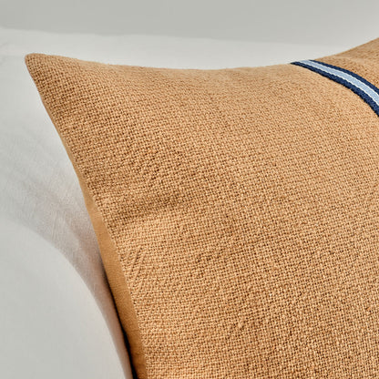 TL Edwin Chestnut Brown/Denim Blue 22x22 - Set of 2 - Chapin Furniture