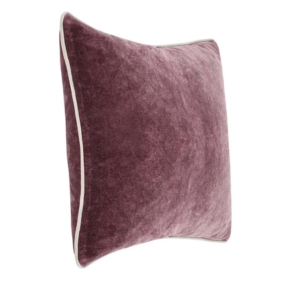 SLD Heirloom Velvet Pillow Sangria Red - Set of 2 - Chapin Furniture