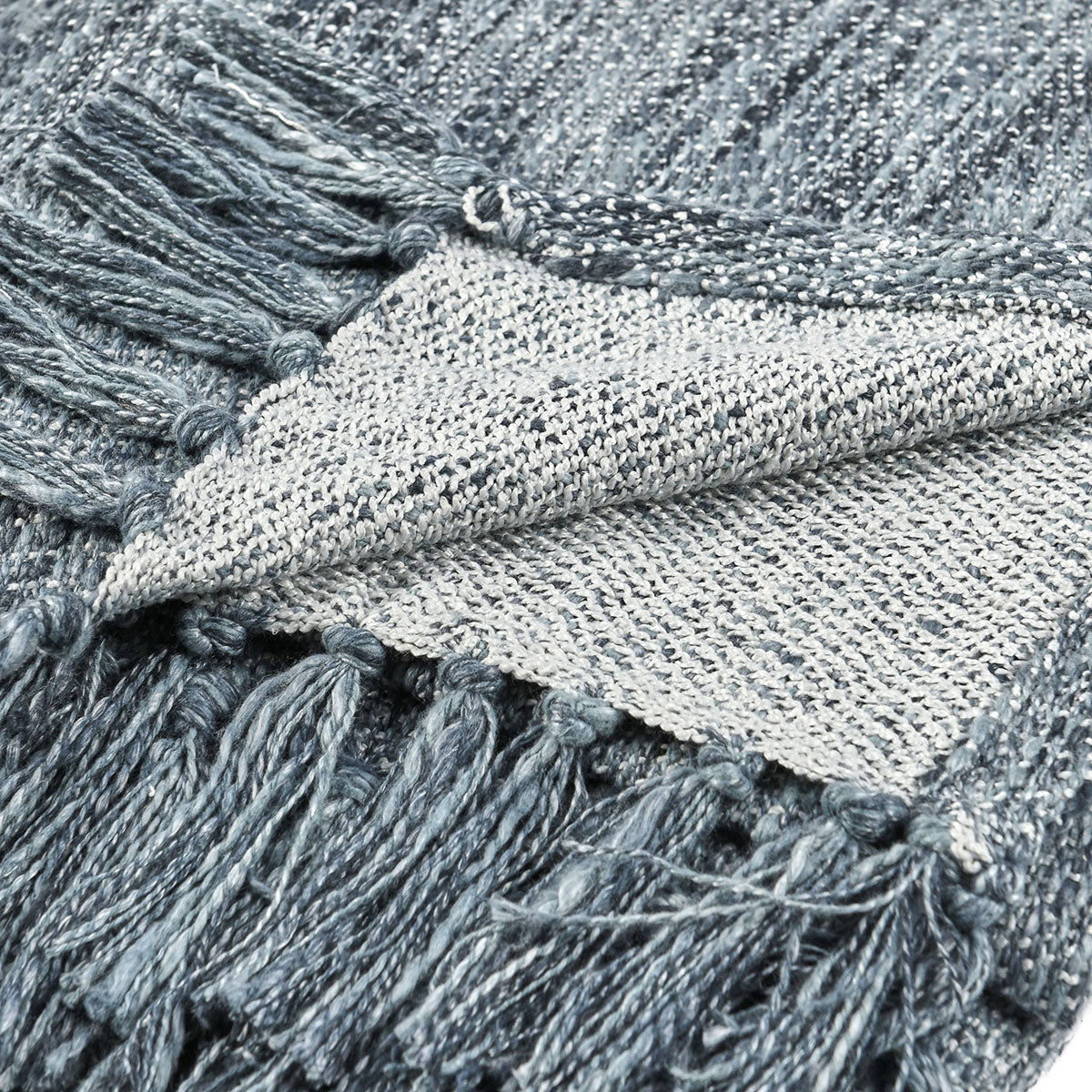 TC Sharma Denim Blue Throw - Chapin Furniture