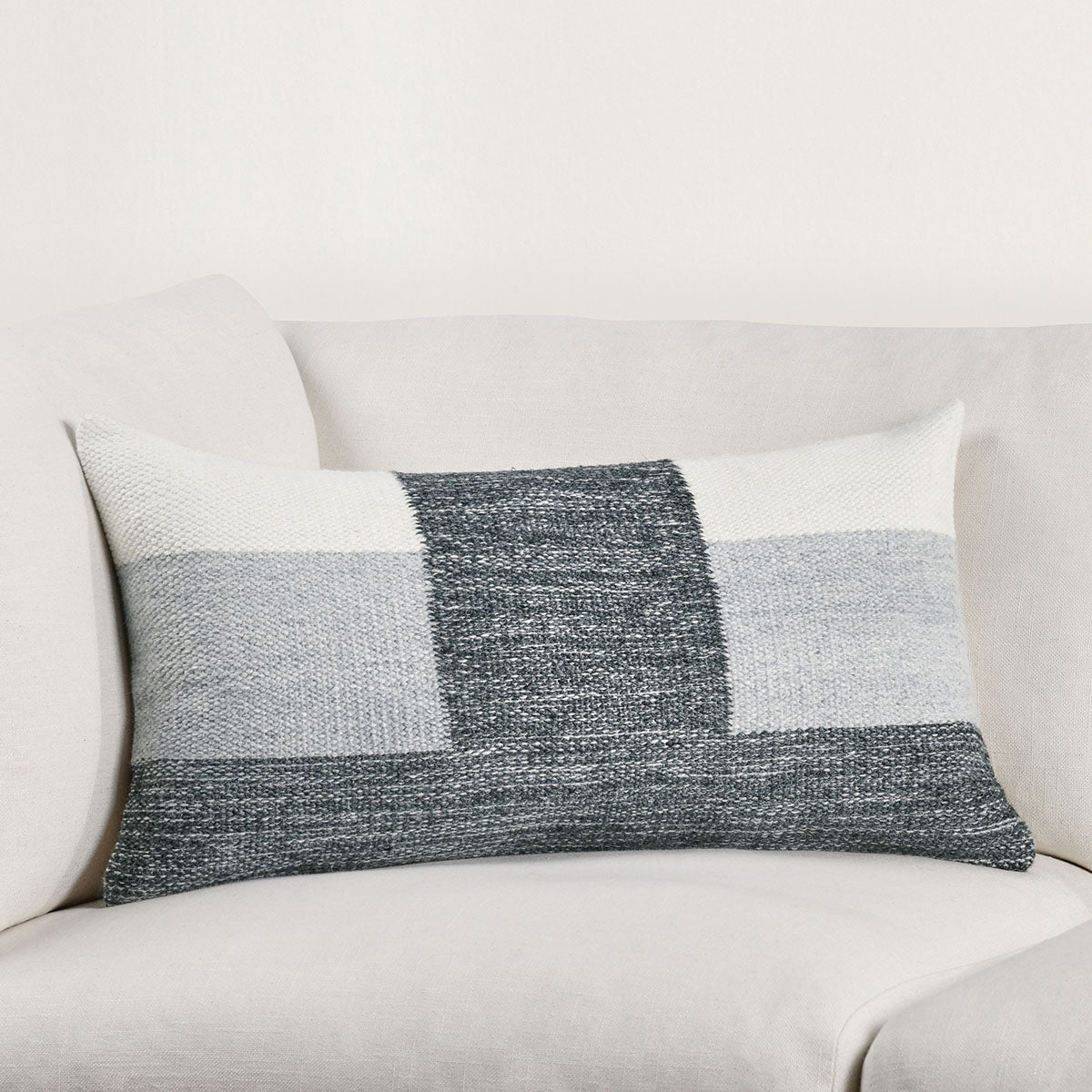 VC Kass Charcoal/Ivory Pillow - Set of 2 - Chapin Furniture