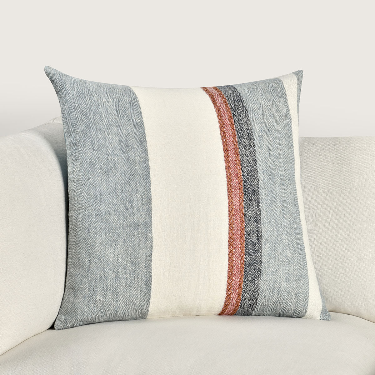 BW Taylor Blue Multi 22x22 Pillow - Set of 2 - Chapin Furniture