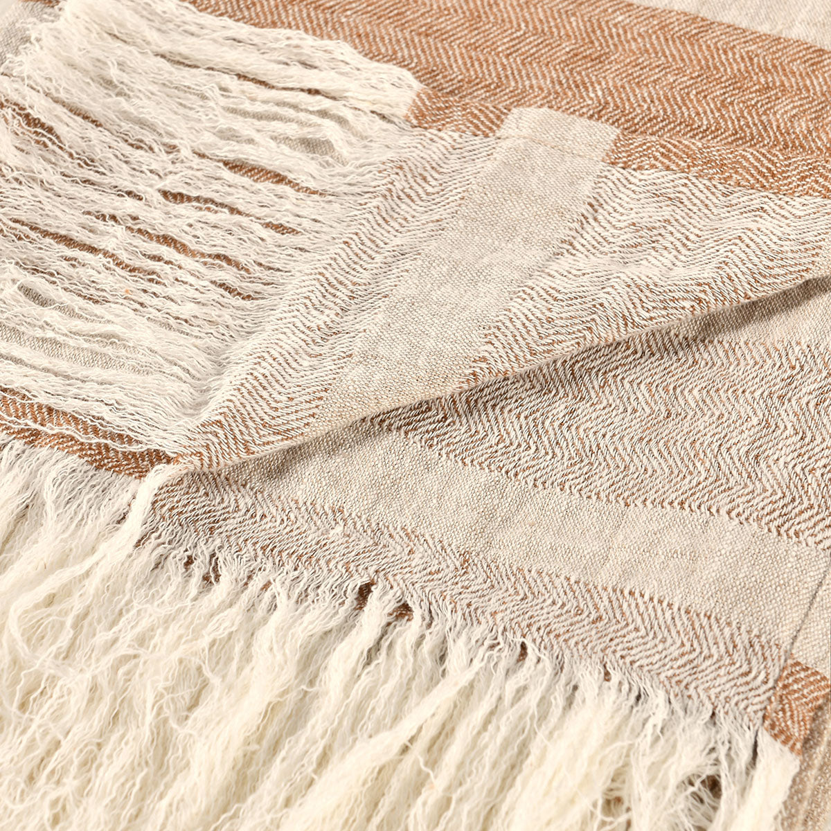 TC Sherry Hazel/Natural Throw - Chapin Furniture