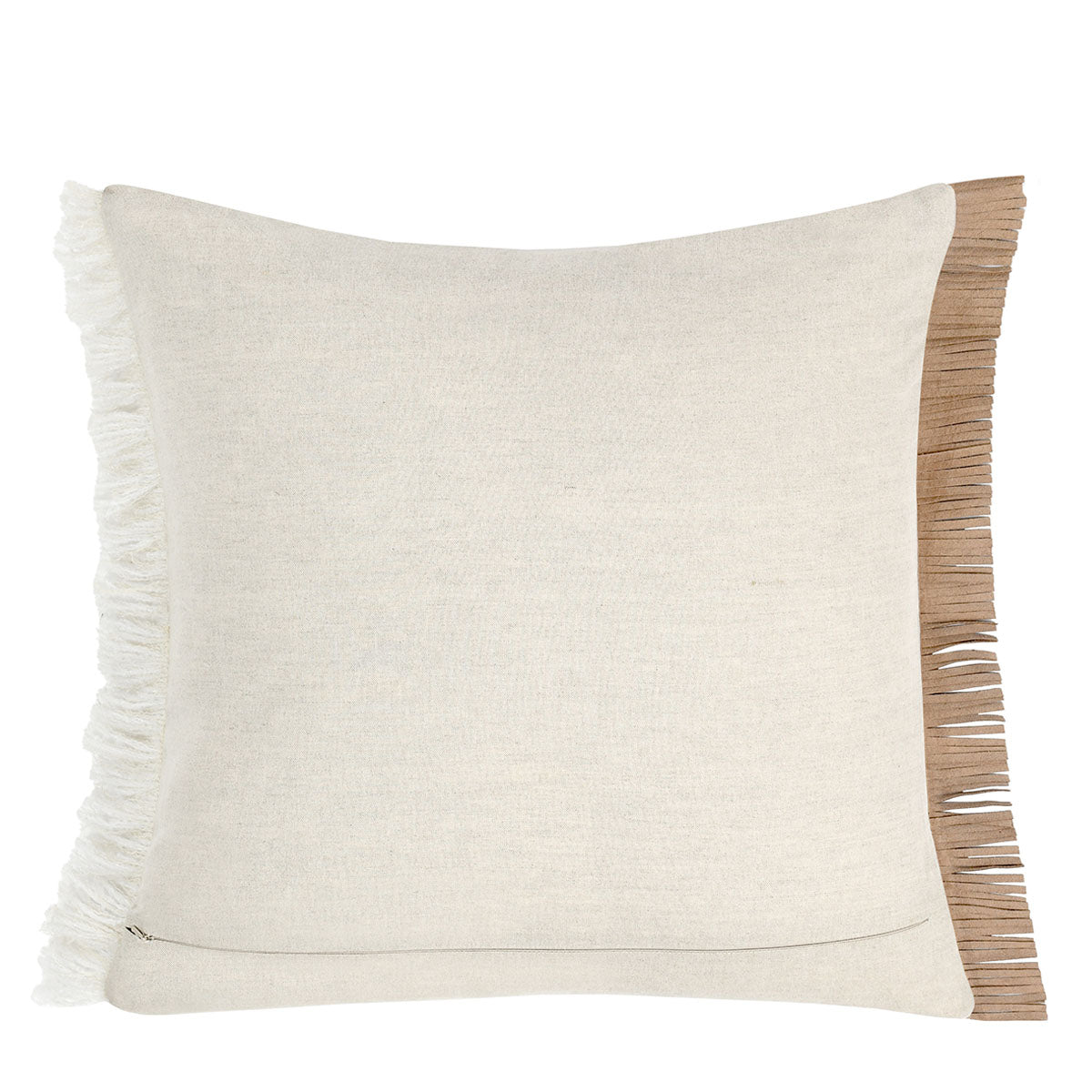 RN Harris Leather Chestnut/Ivory 22x22 - Set of 2 - Chapin Furniture