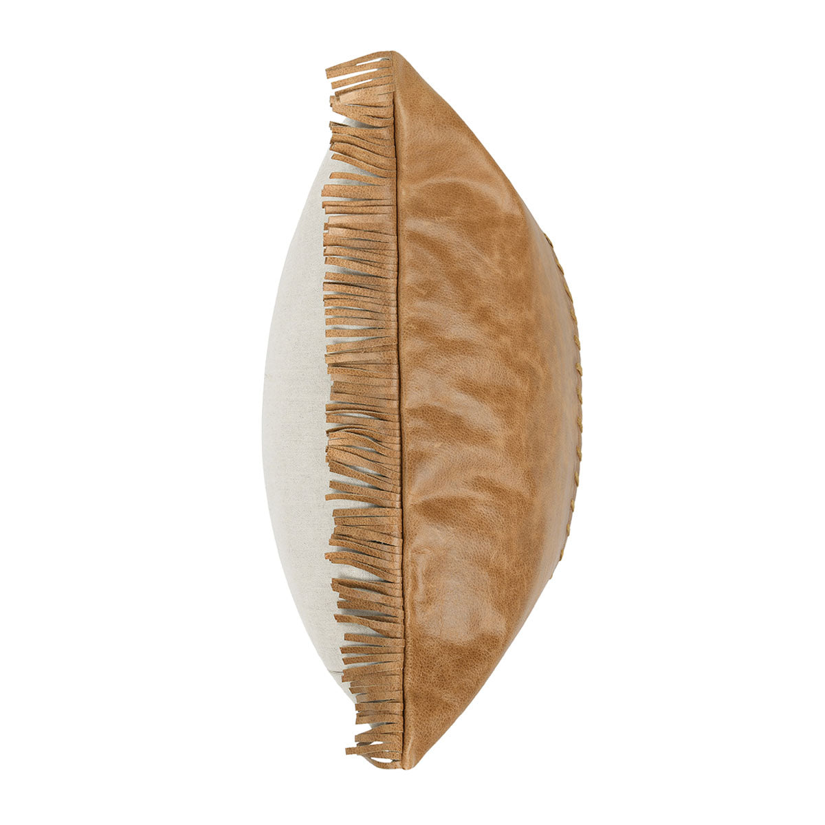 RN Harris Leather Chestnut/Ivory 22x22 - Set of 2 - Chapin Furniture