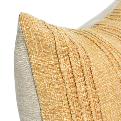 SLD Gratitude Yellow 22x22 Pillow - Set of 2 - Chapin Furniture