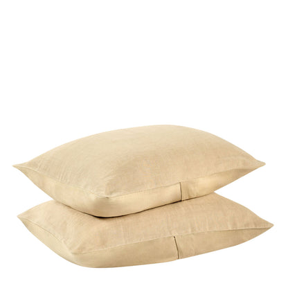 Paloma Hemp Duvet -Ochre - Chapin Furniture