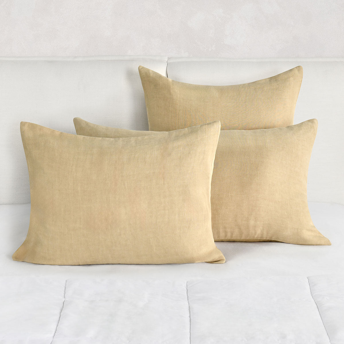 Paloma Hemp Duvet -Ochre - Chapin Furniture