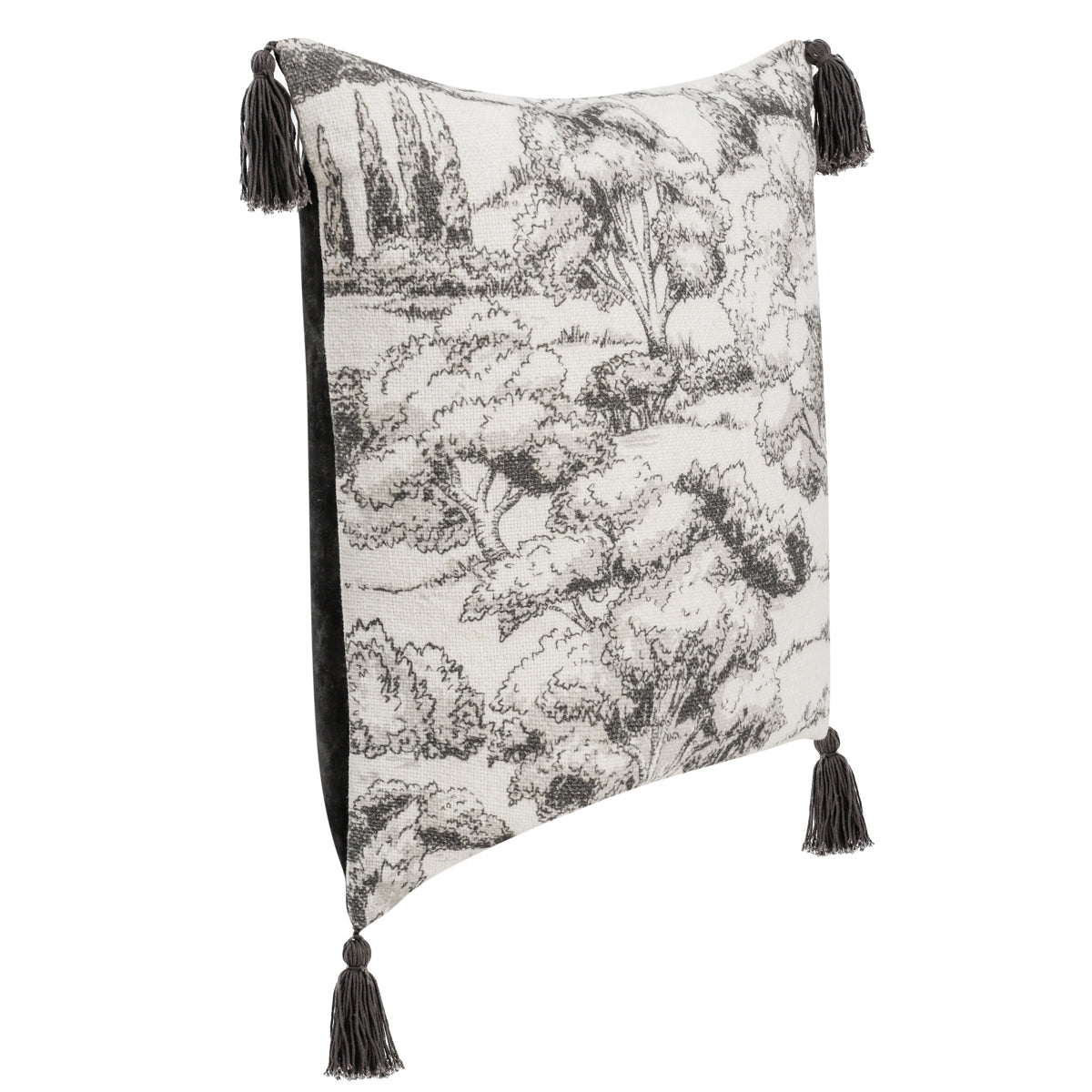 VC Stonework Charcoal 22x22 Pillow - Set of 2 - Chapin Furniture