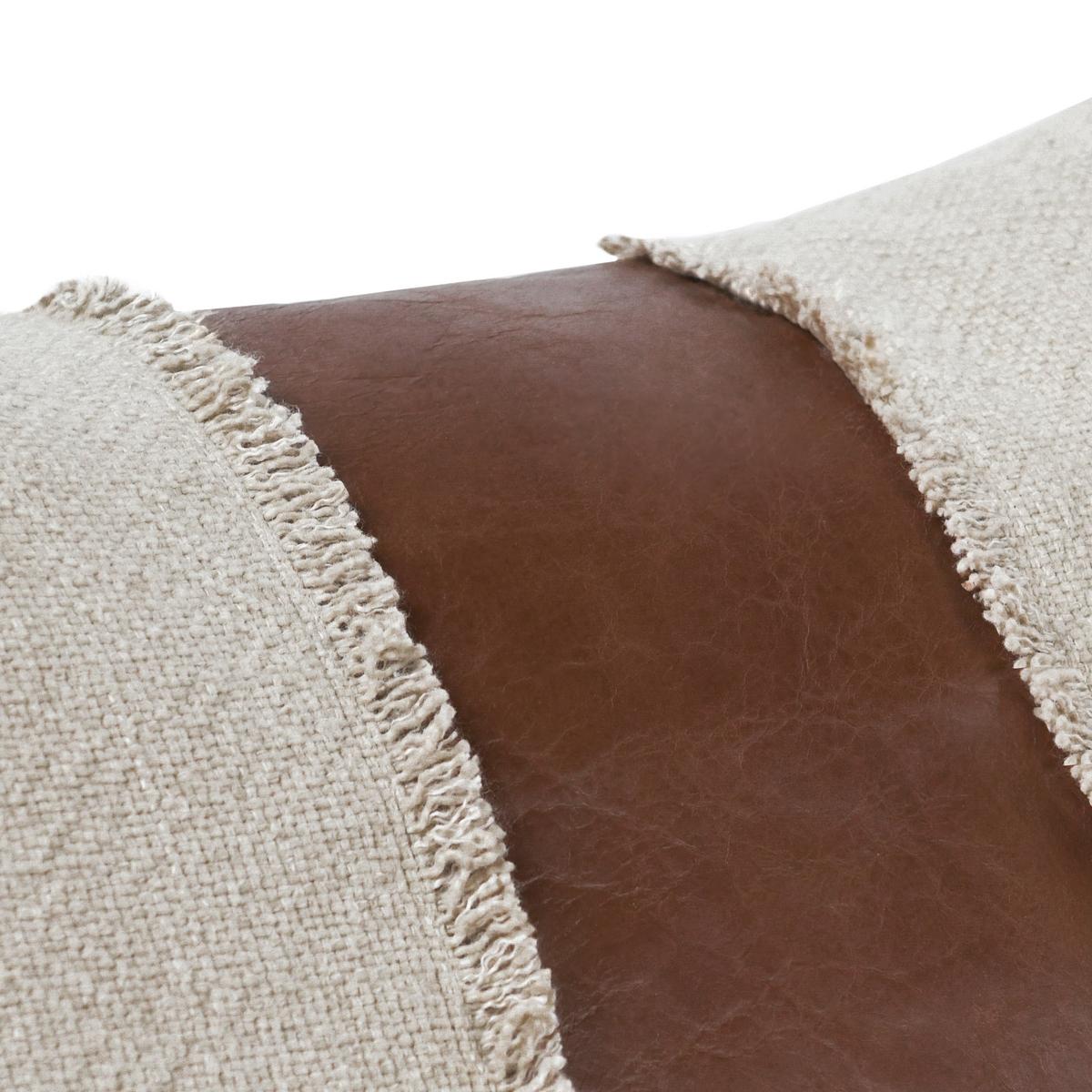 CH Steam Natural/Kona Brown 26x26 Pillow - Chapin Furniture