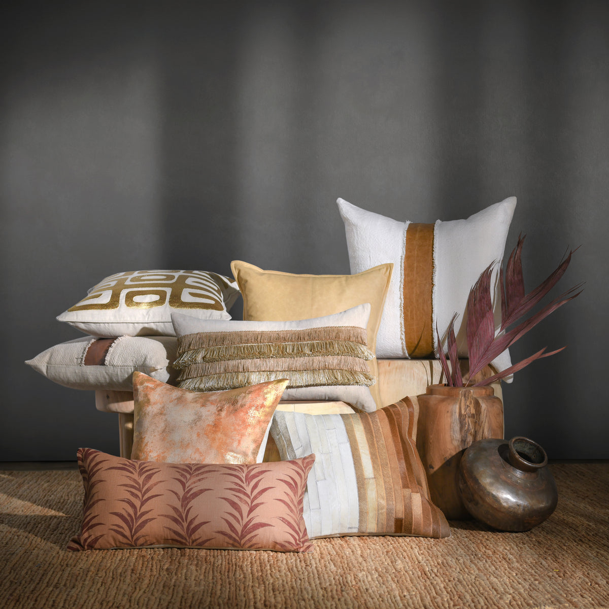 CH Steam Ivory/Dumont 26x26 Pillow - Chapin Furniture