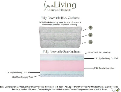 Durango Pewter Sectional - Chapin Furniture