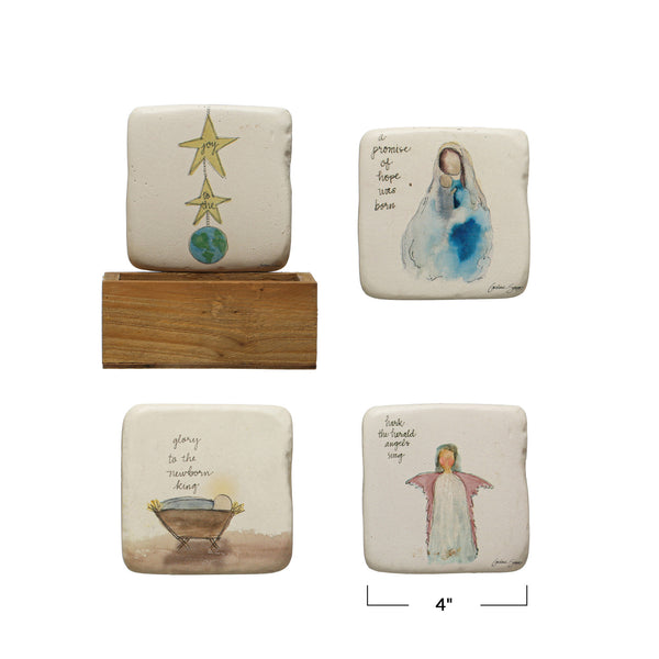 Christmas Coasters - Chapin Furniture