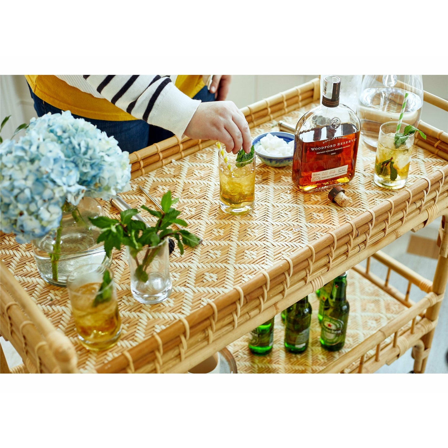 Getaway Coastal 5 O'Clock Bar Cart - Chapin Furniture