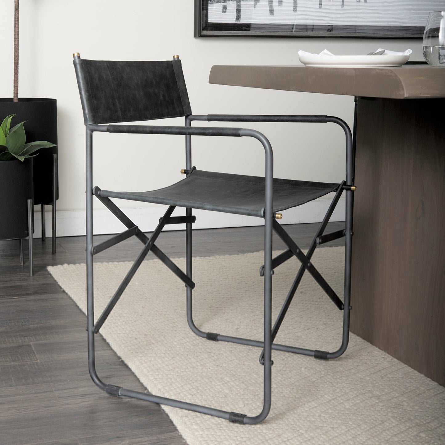 Direttore Black Dining Chair - Chapin Furniture