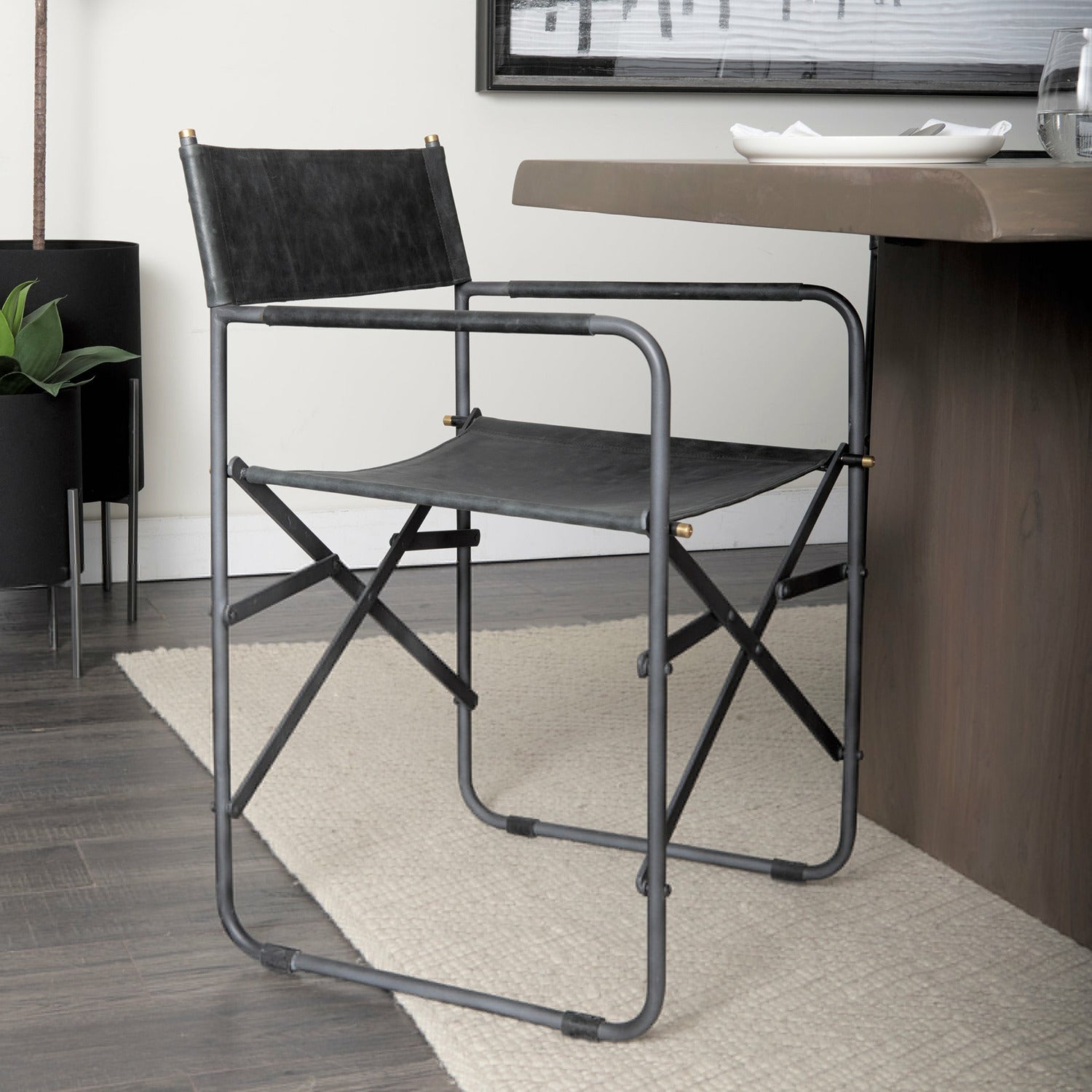 Direttore Black Dining Chair - Chapin Furniture