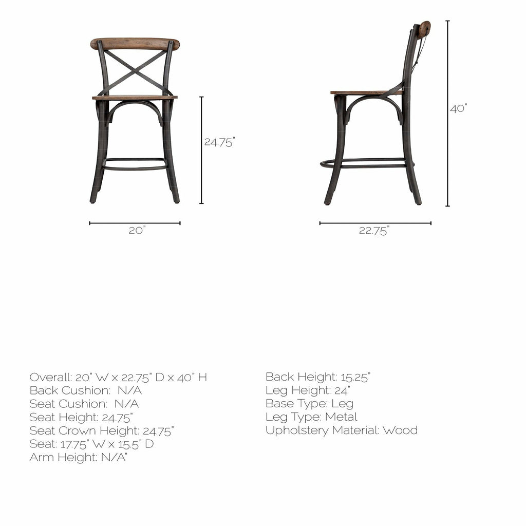 Etienne Barstool - Chapin Furniture