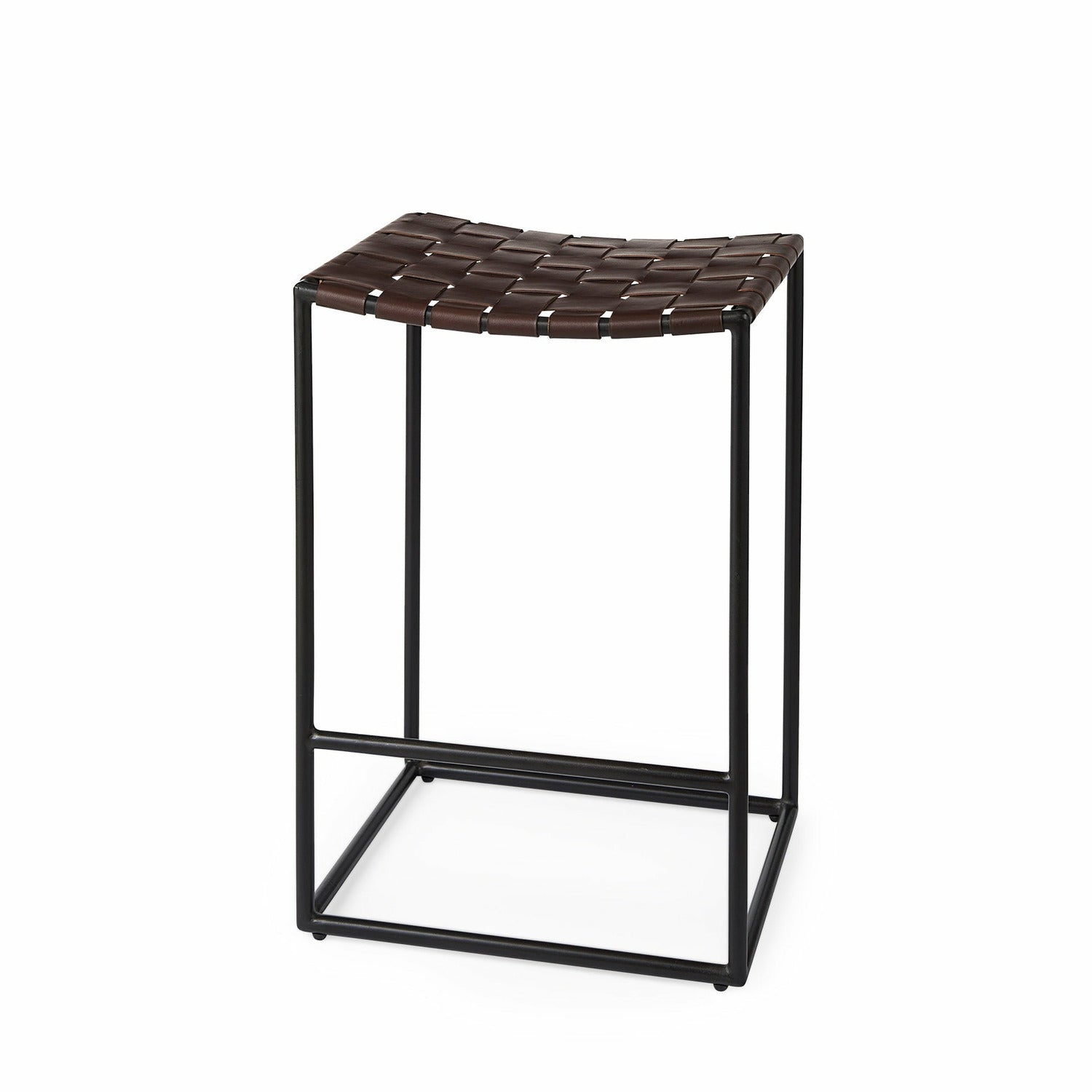 Mercana Furniture Clarissa Woven Counter Stool - Thumbnail 4