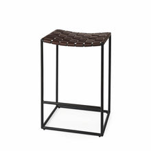 Clarissa Brown Woven Counter Stool - Chapin Furniture