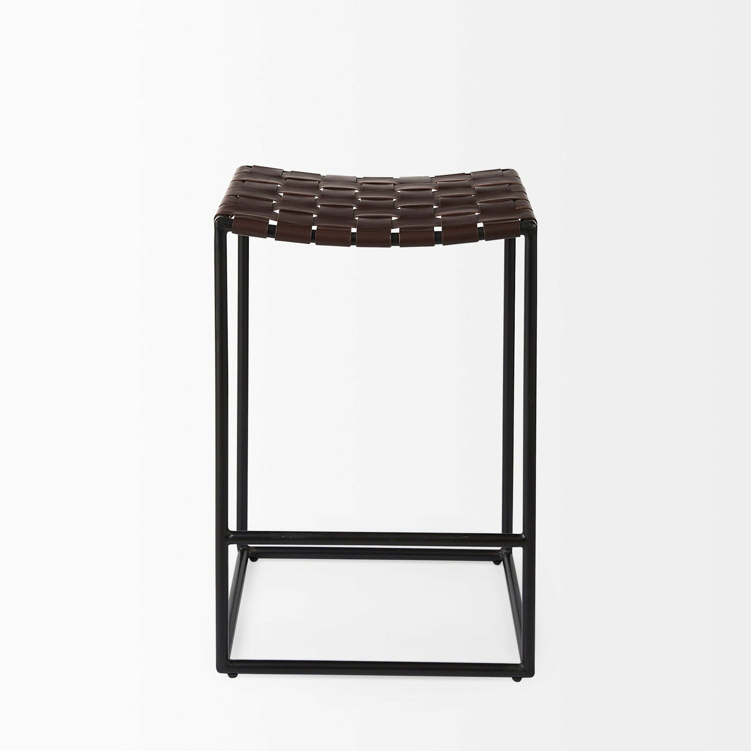 Clarissa Brown Woven Counter Stool - Chapin Furniture