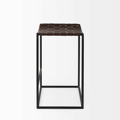 Clarissa Brown Woven Counter Stool - Chapin Furniture