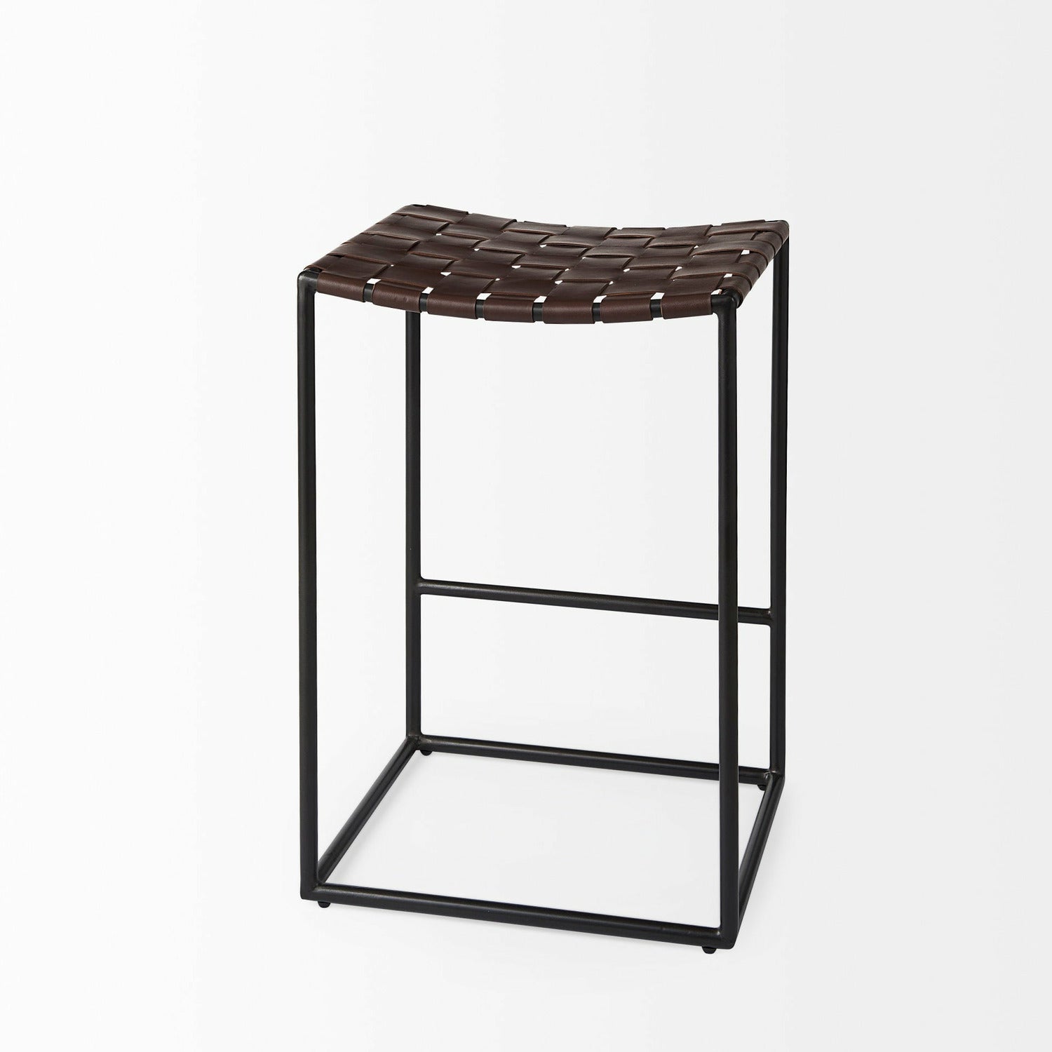 Clarissa Brown Woven Counter Stool - Chapin Furniture