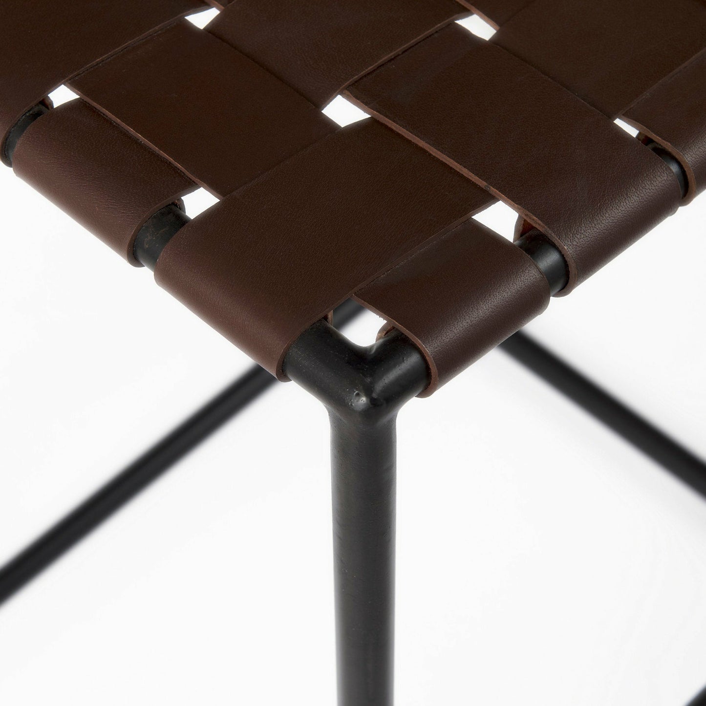 Clarissa Brown Woven Counter Stool - Chapin Furniture