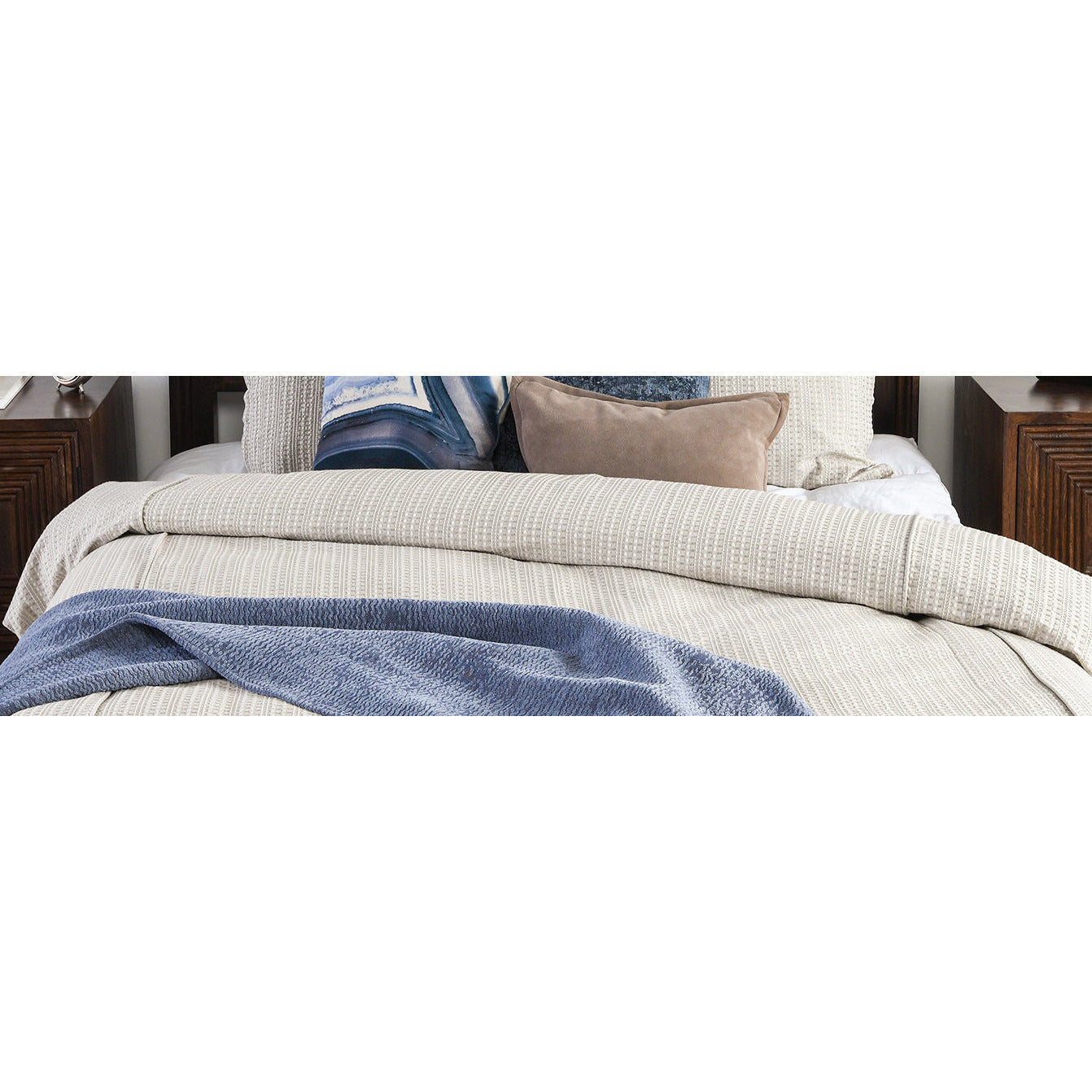 Mason Taupe Duvet Cover - Chapin Furniture