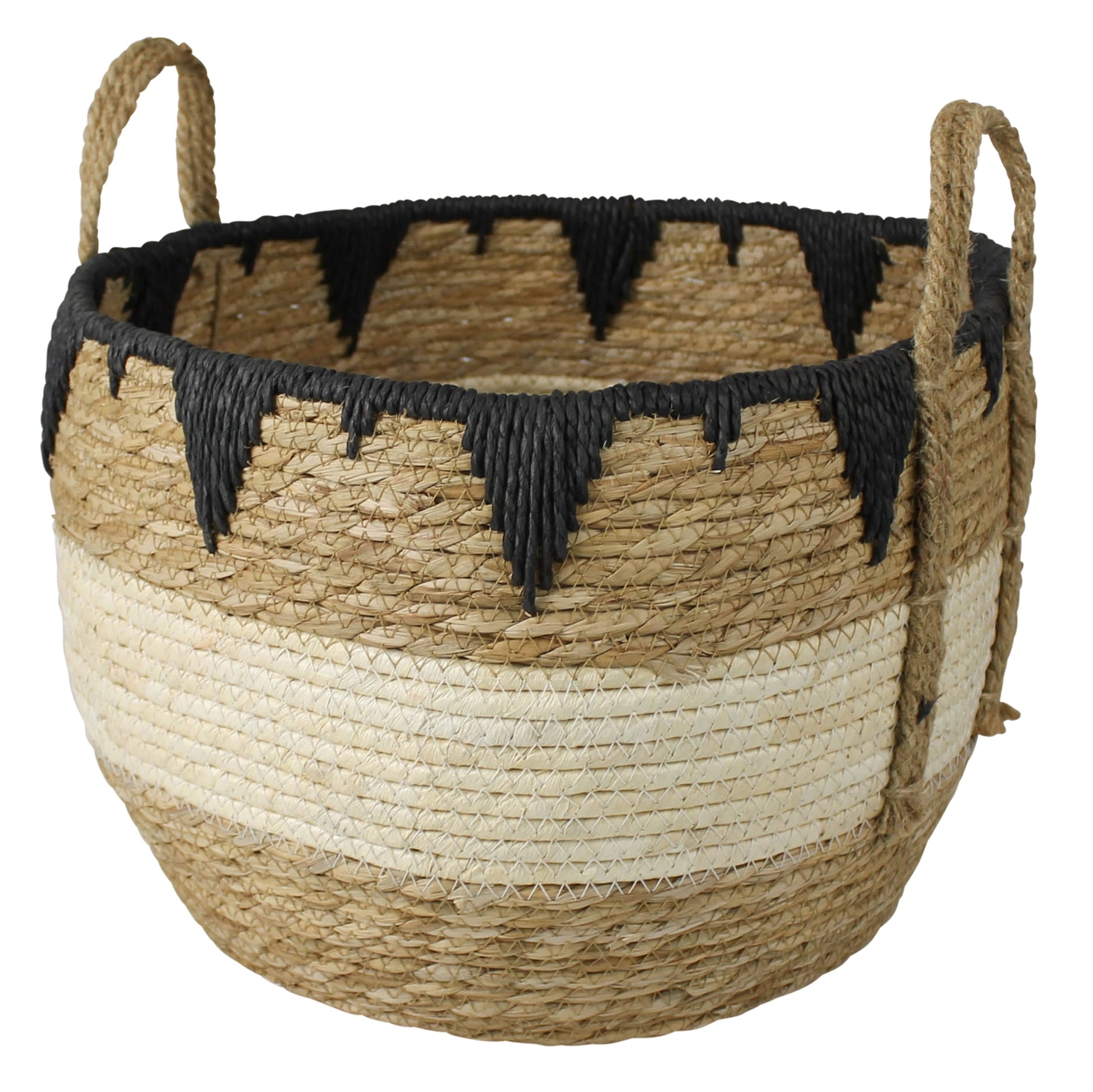 Gideon Tribal Rim Baskets Set of 3 - Chapin Furniture