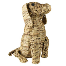 Sitting Water Hyacinth Dog - Chapin Furniture