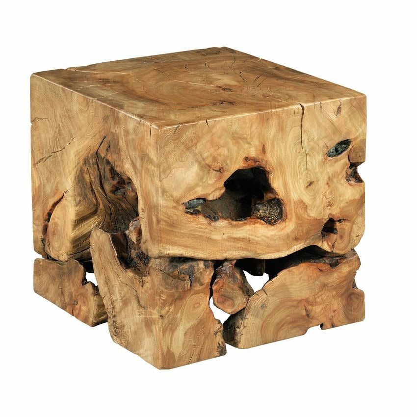 Square Root Coffee Table With Glass Top - Chapin Furniture