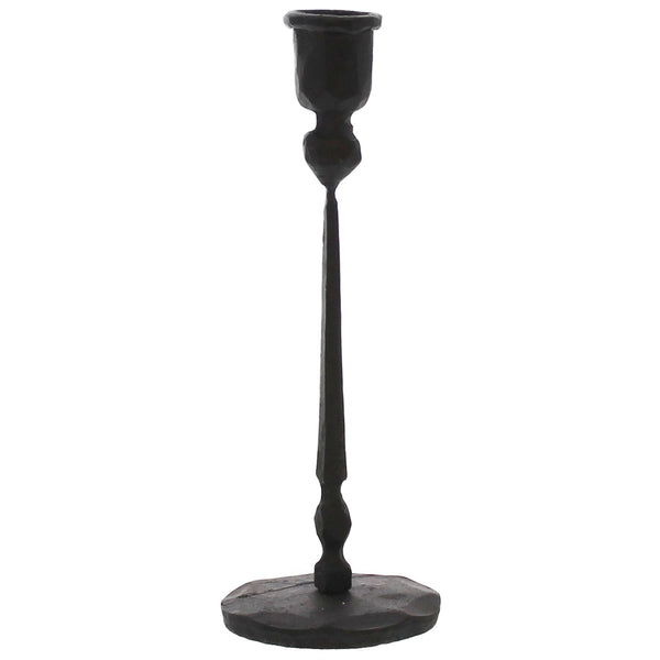 Palermo Iron Taper Candle Holder- Black - Chapin Furniture