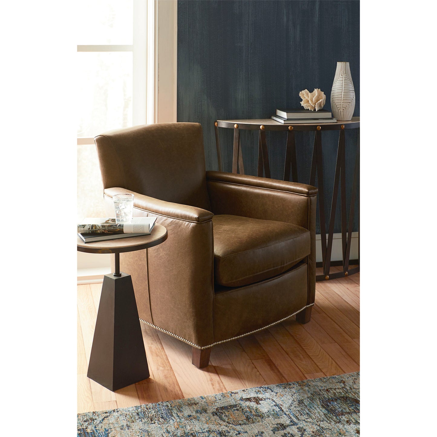 Trent Chair and Ottoman- Multiple Options - Chapin Furniture