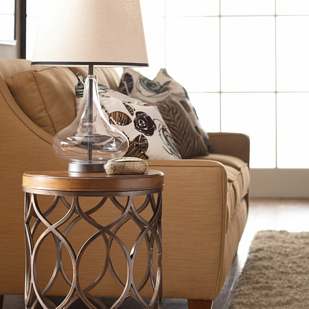 Hidden Treasures Round Lamp Table - Chapin Furniture