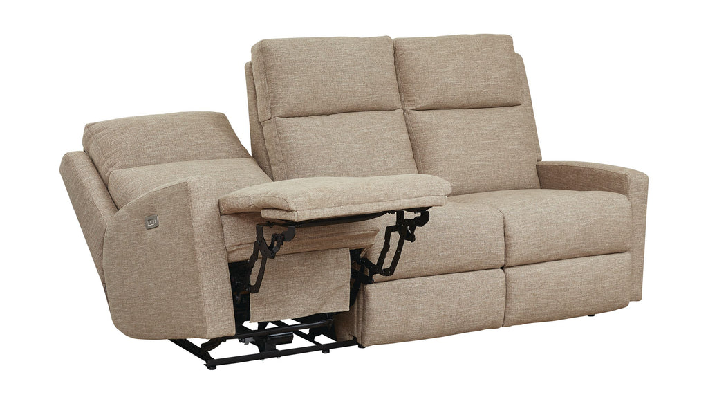 Custom Bassett Club Level Apex  Power Motion Sofa - Chapin Furniture