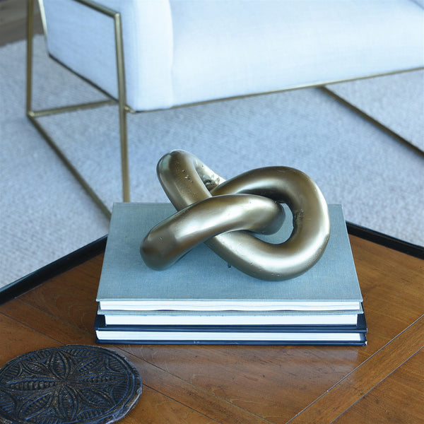 Infinity Knot- Brass - Chapin Furniture