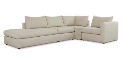 Beckham Left Bumper With Console L Sectional - Chapin Furniture